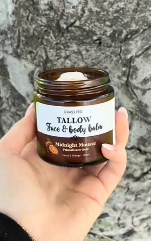 Tallow balm glow
